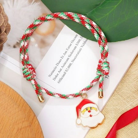 

Christmas Decorations Christmas Bell Garland Pendant Alloy Bracelet Party Accessories Holiday Gifts
