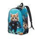 thumbnail image 1 of Easygdp Underwater Diving Cat Mochila de Lona Resistente para Laptop, Compatible con Laptops de 15 a 17 pulgadas, Ideal para Escuela, Trabajo y Viajes-Medium, 1 of 5