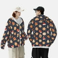 thumbnail image 4 of Vsdgher Sweat à Capuche Imprimé Pain d'Épice pour Hommes Femmes, Manches Longues Protection Solaire Pêche pour Course Natation-TG, 4 of 7