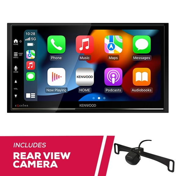 New Kenwood DMX709S 6.8" Digital Multimedia w/ Universal Rear View Camera