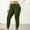 Army Green, variant on YHAJDS Plus Size Yoga Leggings for Women Elastic Waist Sports Casual Long Bottoms