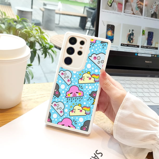 Exprese su individualidad con una divertida y divertida funda para teléfono con estampado gráfico