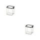 thumbnail image 1 of Kearding Contenedor de almacenamiento de alimentos apilable con tapas herméticas, dispensador de especias, aperitivos, organizador de harina para Type1 NO1 Kearding CBP377783, 1 of 6