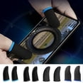 thumbnail image 2 of Gaming Finger Gloves Touch Screen Anti-pilling Lightweight Washable Dense Fabric High Elasticity Sensitive Breathable Conductive Gaming Gloves for Games, 2 of 8