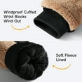 thumbnail image 2 of OZERO Winter Gloves Mittens for Women, Warm Thermal Windproof Fleece Lined Fuzzy Sherpa Gloves for Women, 2 of 7