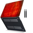 thumbnail image 4 of Hard Shell Case Cover Only for MacBook Pro 14" 2021/2022/2023 A2779 M2/A2442 M1 Cable Tie, Red series 0905, 4 of 5
