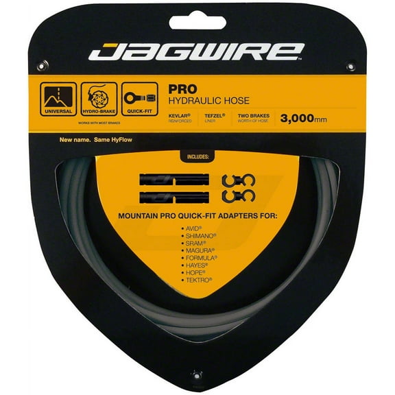 Jagwire Pro Hydraulic Disc Brake Hose Kit 3000mm, Ice Gray