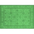 thumbnail image 1 of Ahgly Company Indoor Rectangle Oriental Emerald Green Traditional Area Rugs, 5' x 8', 1 of 4