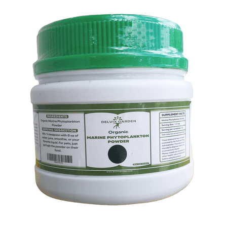 Marine Phytoplankton Powder – 8 oz | Pure, Fine Green Microalgae Powder