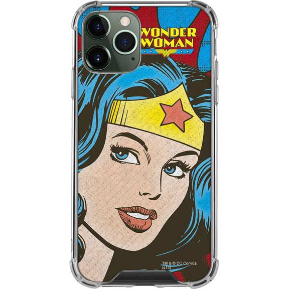 Skinit DC Comics Wonder Woman Vintage Profile iPhone 12 Pro Clear Case