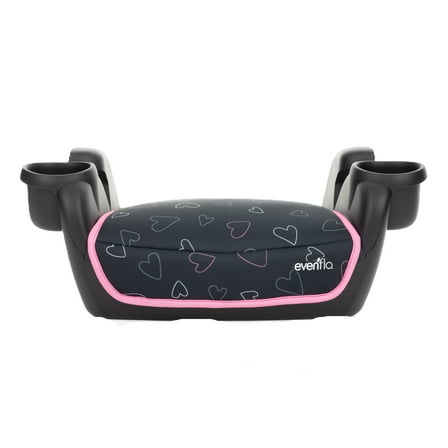 Evenflo GoTime No Back Booster Car Seat (Amore Pink)