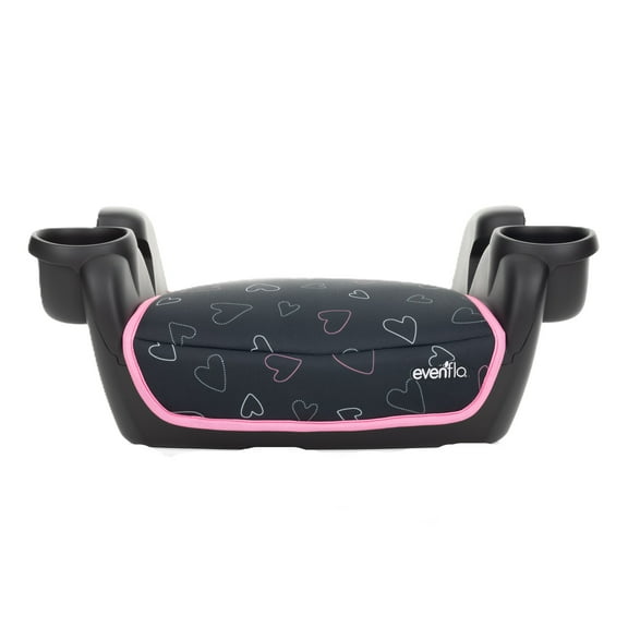 Evenflo GoTime No Back Booster Car Seat (Amore Pink)