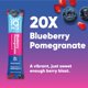 thumbnail image 2 of Electrolito hidratante en polvo IQMIX Blueberry Pomegranate, 20 unidades, 2 of 8