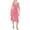 Red, variant on Lauren Ralph Lauren Womens Tie-Waist Mid-Calf Midi Dress