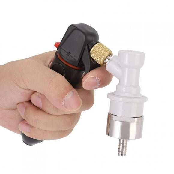 Fdit Handhold Pressurizer Keg Charger Kit with Carbonation Cap for Beer Soda Drink, Keg Charger Kit, Keg Charger