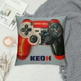 thumbnail image 2 of JEUXUS Gamer Throw Pillow Covers,Gaming Cushion Case for Home Living Room Decor, Modern Game Console Controller Red White Black Decorative Throw Cushion Case,, 2 of 5