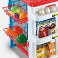 thumbnail image 5 of Supermarket Play Set with Shopping Cart for Kids, Cash Register Toddlers Age +3 by Mundo Toys., 5 of 7
