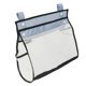 thumbnail image 2 of Organizador de juguetes de baño de malla, bolsa de red, decoración con cremallera inferior, almacenamiento de juguetes de baño multifunción para ducha gris, 2 of 9