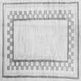 thumbnail image 1 of Ahgly Company Indoor Square Solid Gray Modern Area Rugs, 4' Square, 1 of 1