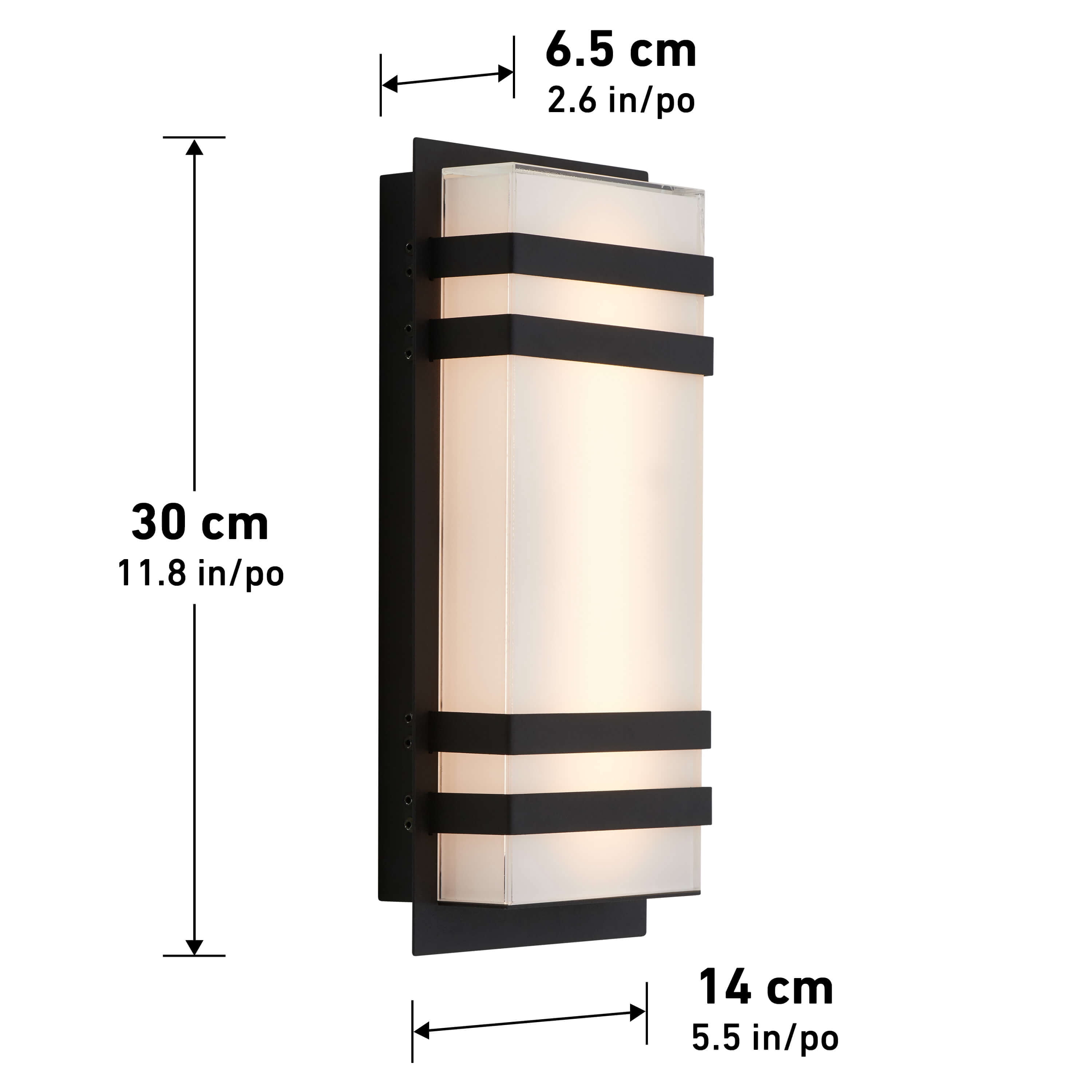Artika Glow Box 3 LED-Integrated Black