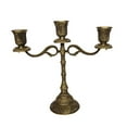 thumbnail image 1 of Candelabro Zulema Decoración de candebros banquete de boda 3 bronce, 1 of 7