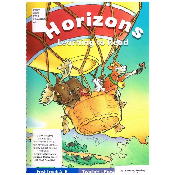 Pre-Owned Horizons Learning to Read: Fast Track A-B Teacher's Presentation Book 1