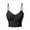 Black,Online Deals, variant on Seamless Ribbed Longline Sports Bra Women Workout Exercise Shirts Yoga Crop Tops Sleeveless Spaghetti Strap Cropped Tank Top(Black,L)