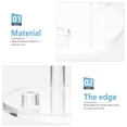 thumbnail image 2 of Acrylic Display Stand Clear Acrylic Display Stand Three-peg Display Easel Stand for Home, 2 of 9