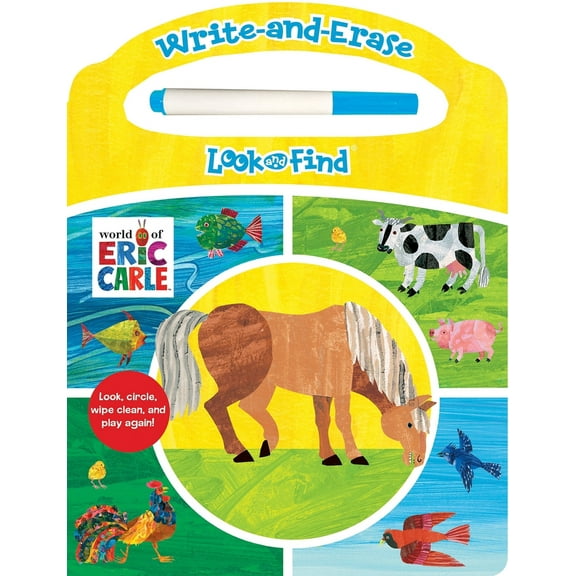 Pre-Owned World of Eric Carle: Write-And-Erase Look and Find (Board book) 1503754855 9781503754850