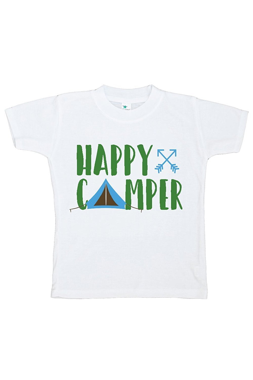 Life is Good Toddler Powder 4T Blue Happy Camper T-shirt 
