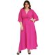 thumbnail image 5 of Maxi vestido Roman Fashion con cinto Talla Extra 0463 Fucsia 36, 5 of 6