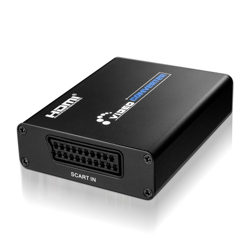 SCART to HDMI Converter Video Audio Adapter Box Hub PAL/NTSC