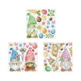 thumbnail image 4 of 3 Pcs Autocollants Easter Motif Gnome Éléments Œufs Easter Décalcomanies Maison, 4 of 7