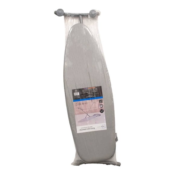 Burro para Planchar Mainstays Plegable Gris