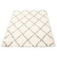 thumbnail image 4 of ECARPET Super Soft Shag Area Rug for Living Room, Bedroom and Basement, Diamond Design, 4 of 9