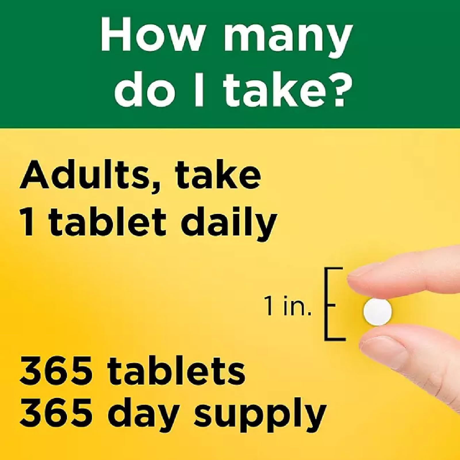Nature Made Iron 65 mg - 365 Tablets