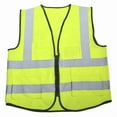 thumbnail image 2 of Reflective Safety Vest Bright Color Multi-pocket Traffic Vest Railway Coal Miners Uniform Breathable Reflective Vest, 2 of 6