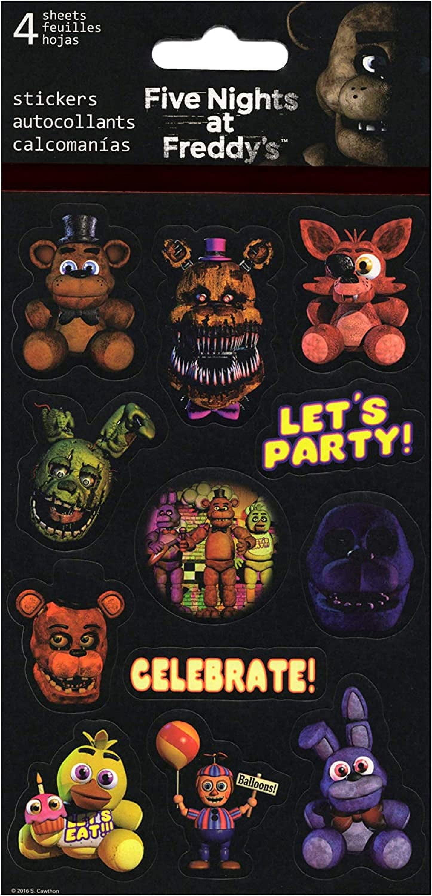 Five Nights At Freddy's Standard Sticker - 4 sheet