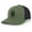 Loden/Black, variant on Christian My Identity Is In Christ Jesus Fingerprint Nail Cross Jesus Mens Mesh Back Trucker Hat Baseball Cap, Brown/Khaki