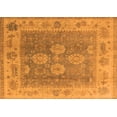 thumbnail image 1 of Ahgly Company Indoor Rectangle Oriental Orange Traditional Area Rugs, 2' x 4', 1 of 4