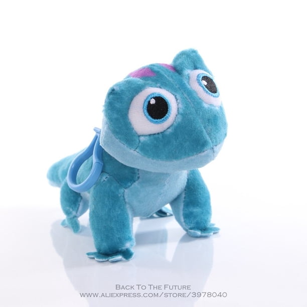 Disney-peluches de algodón de Frozen 2 Bruni para niños, muñecos de Peluche de 17cm con diseño de animales de dibujos animados, modelo de juguete17cm Gong Bohan LED