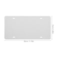 thumbnail image 2 of WRITWAA White Metal Tin Blank Sign for Custom Engraving, and Versatile Decorative Plate, 2 of 8