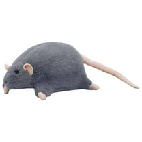 LGHDIWN Rat Stuffed Animal Plush Toy (7.8/11.8 inchs) - Soft & Cute Stuffed Animal Pillow, Adorable Rat Cuddle Pillow for Bed, Sofa, Room Decor, Cuddly Realistic Plushies for Birthday