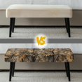 thumbnail image 6 of Yuyamidu Camo Stretch Dining Bench Cover Washable Dining Room Bench Covers with Elastic Edge Easy to Install Rectangle Seat Protector Gift for Holiday, 6 of 8
