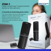 Zoom H4essential 4-Track 32-Bit Float Handy Recorder, Bundle with ZDM-1 Dynamic Microphone