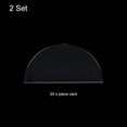 thumbnail image 3 of Uxcell Clear Semicircular Acrylic Place Cards For DIY  Restaurant Instructions, 3 of 5
