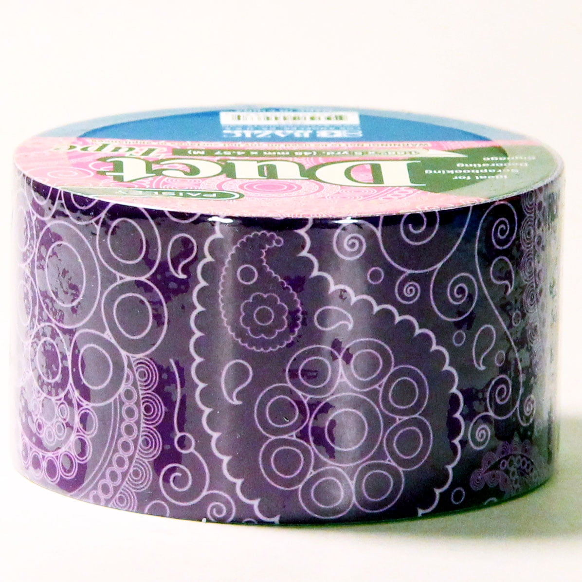 Duct Tape Paisley Print Designer Crafting Decorative Color 1.88 inch
