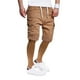 thumbnail image 3 of Txlixc Pantalones cortos de verano para hombres, pantalones cortos de cuerda de color sólido con bolsillos Txlixc moda, 3 of 7