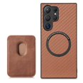 thumbnail image 4 of For Samsung Galaxy S25 Ultra Case Magnetic Detachable Card Holder Phone Back Cover - Black, 4 of 5