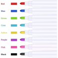 thumbnail image 2 of 20 Pack 2 In 1 Magnetic Whiteboard Marker Pen Dry Erase With Eraser, 2 of 3